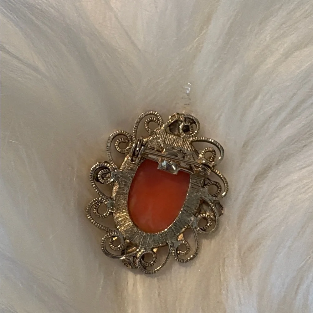 Elegant Cameo Brooch